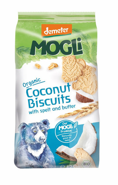 Ciastka orkisz kokos 125 g - Mogli (EKO)