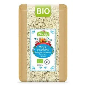 Płatki owsiane bezglutenowe polska 1 kg - Bio Raj (EKO)