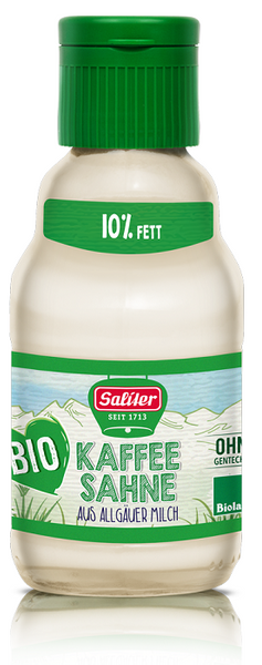 Śmietanka do kawy 10 % 165 g - Saliter (EKO)